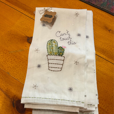 MP 41500016C Can't Touch Cactus Towel 