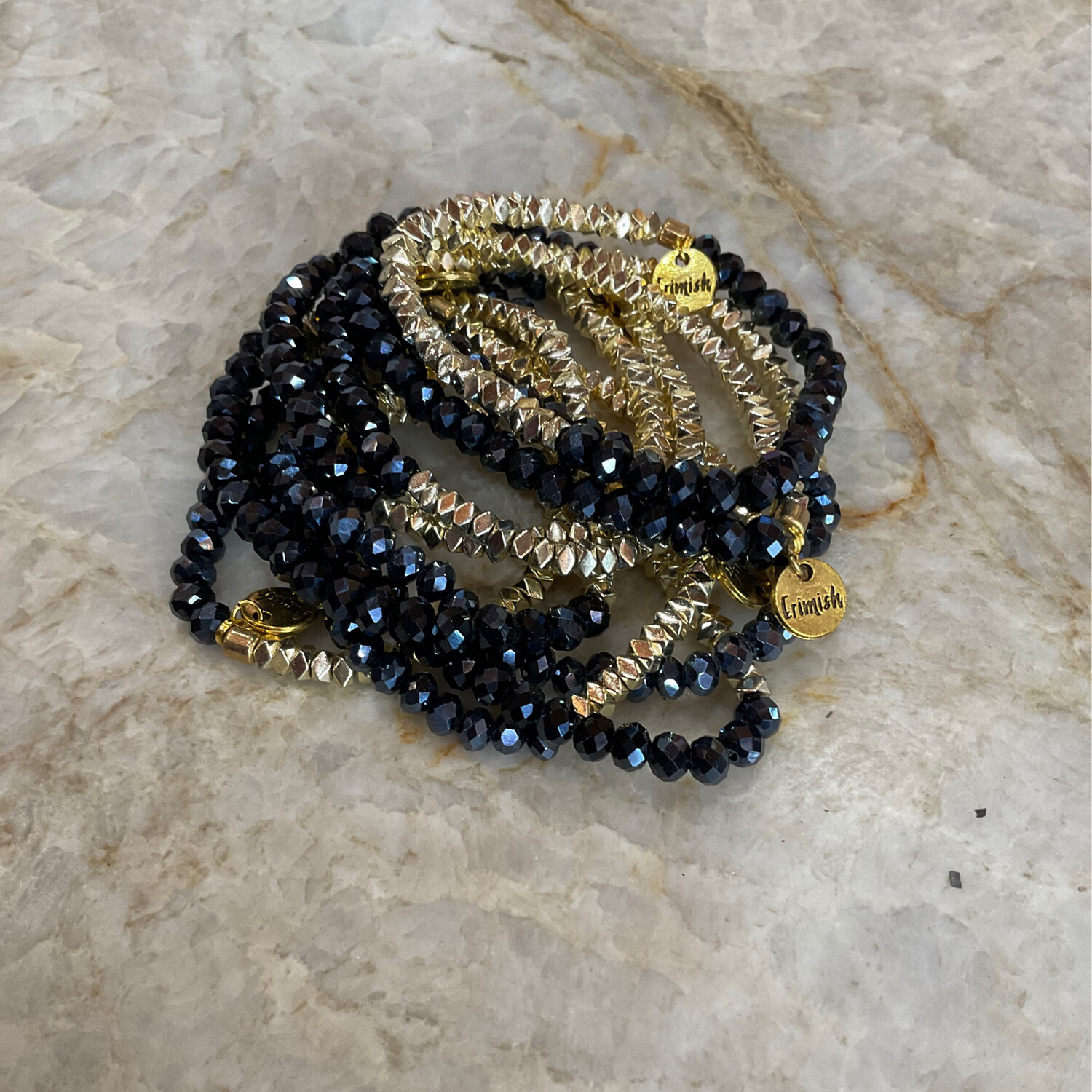 Erimish Gamer NG Bracelet Set Blue/Gold 