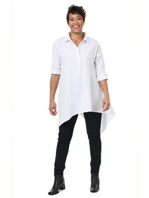 Tulip 8DC-425 Corey Asymmetrical Blouse 