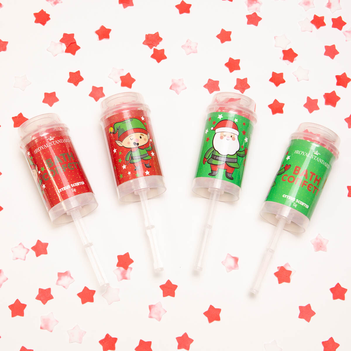 Royal Standard Santa & Friends Confetti Poppers 