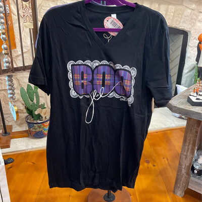 One 24 Rags Boo V Neck T Shirt 