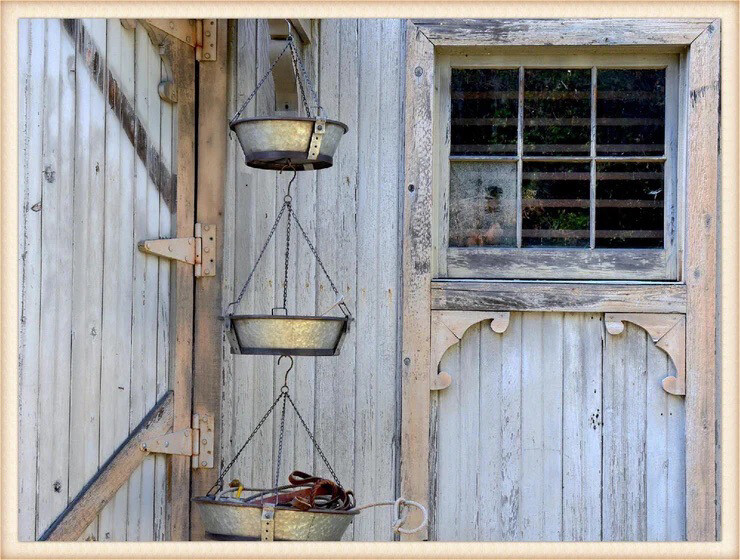 Peacock Park KG1675 Hanging Miners Pan - Set 3 