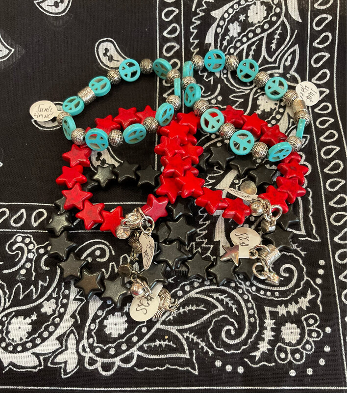 Junkyard Cowgirl Stretch Bracelets 