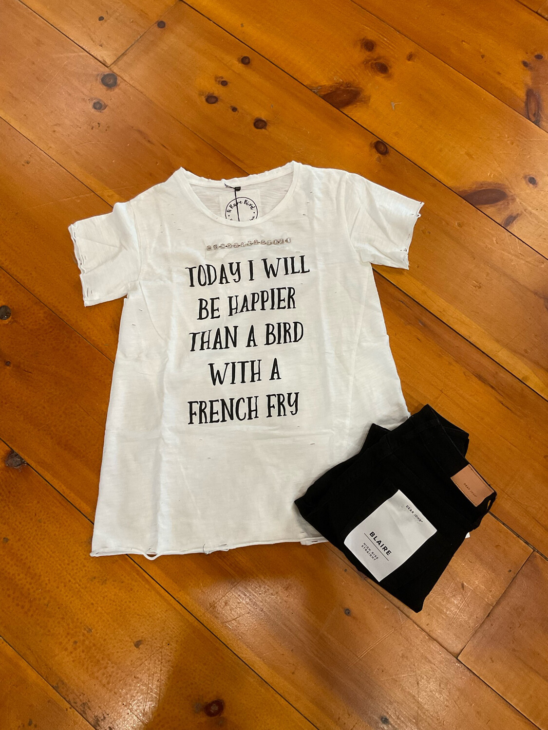 A Rare Bird French Fry Tee Shirt 