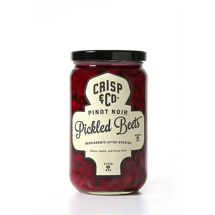 Crisp & Co Pinot Noir Pickled Beets 