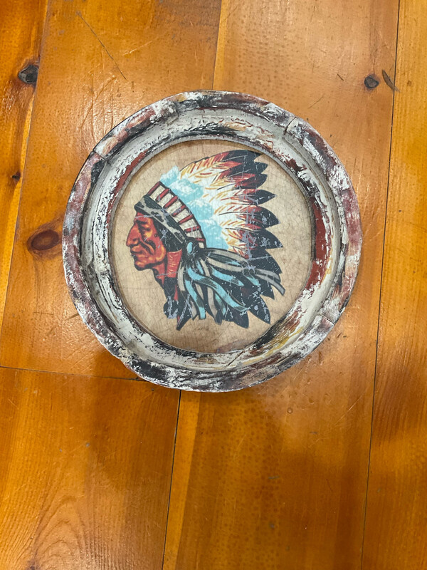 Troublemakers Indian Chief Small Round Picture 