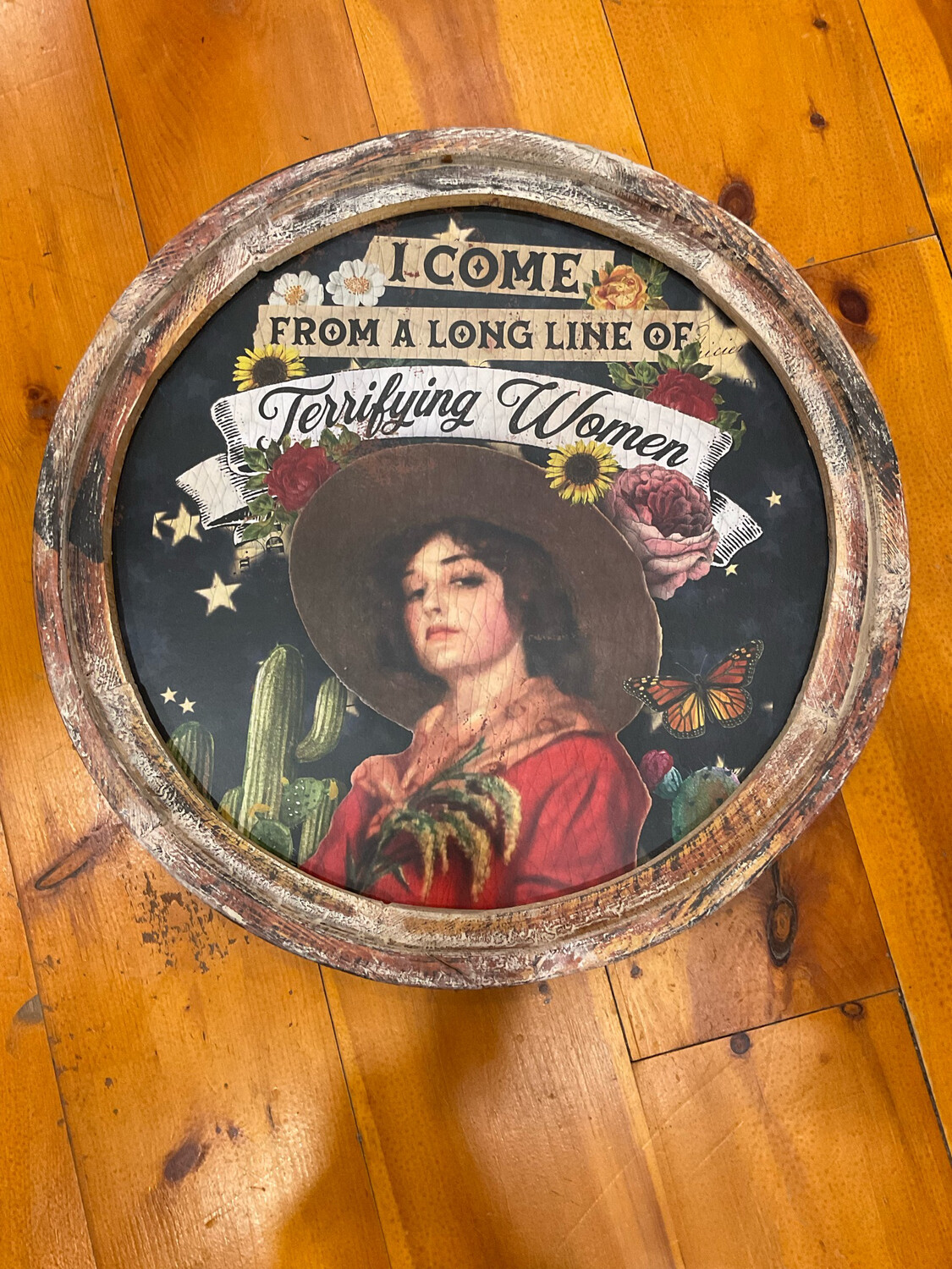 Troublemakers Terrifying Women Large Round Picture 