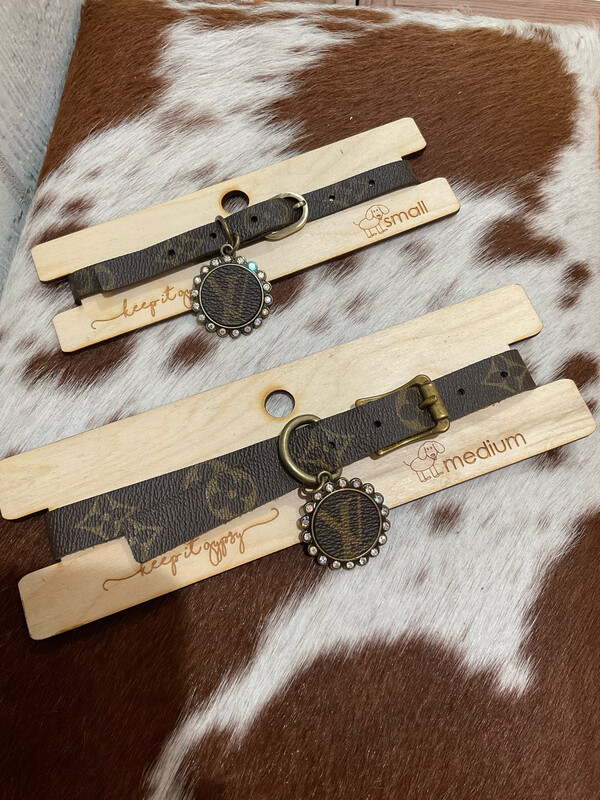 Keep It Gypsy Dog Collar Louis Vitton 