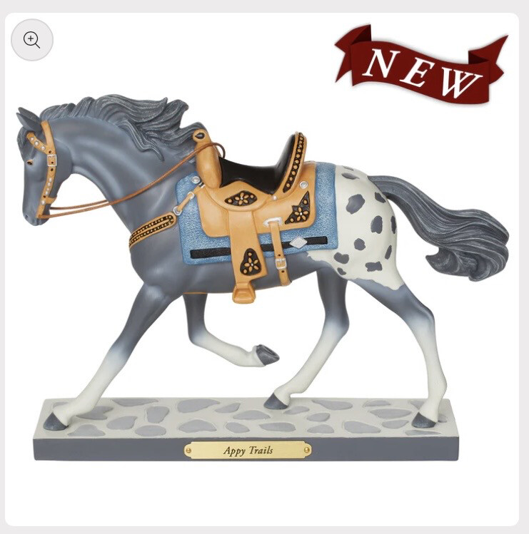 Enesco 6012761 Tropp Appy Trails Horse Figure 