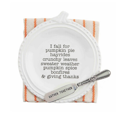 Mudpie 42200083F I Fall For Appetizer Set 