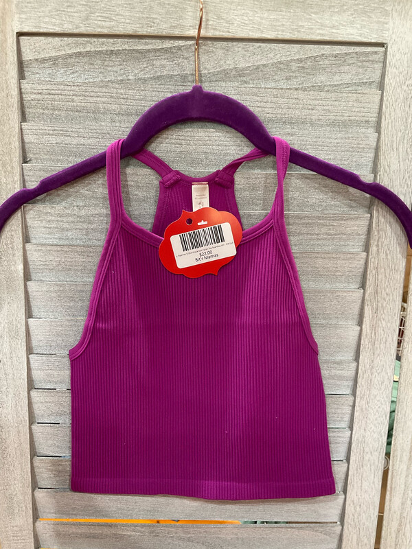 By Together S1053 Knock Out Halter Top Seamless HH