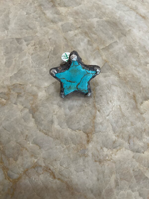 Rare Bird Star Ring Turquoise