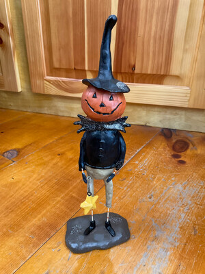 Hannas Handiworks 40109B Pumpkin Figurine Halloween 