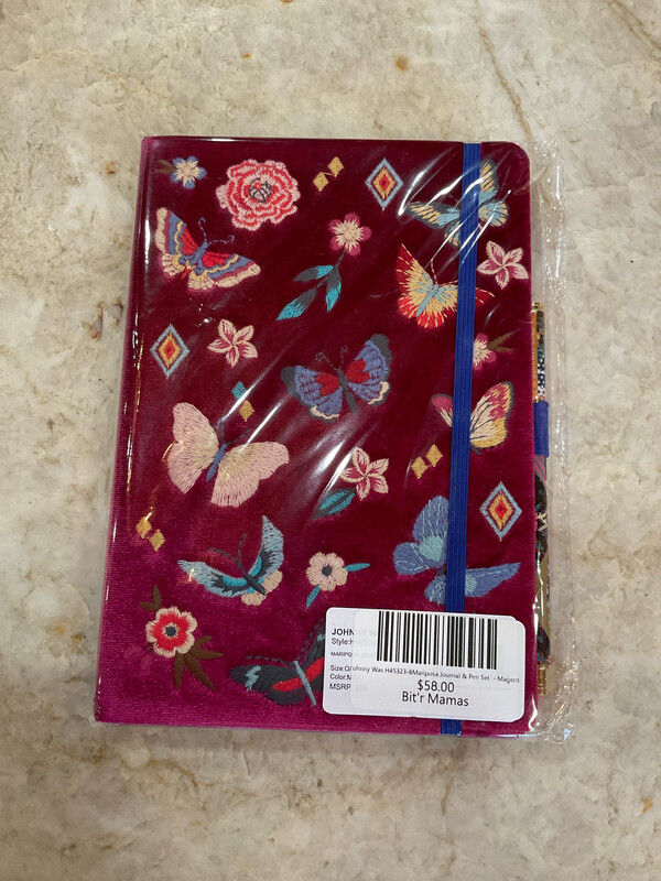 Johnny Was H45323-8Mariposa Journal &amp; Pen Set 