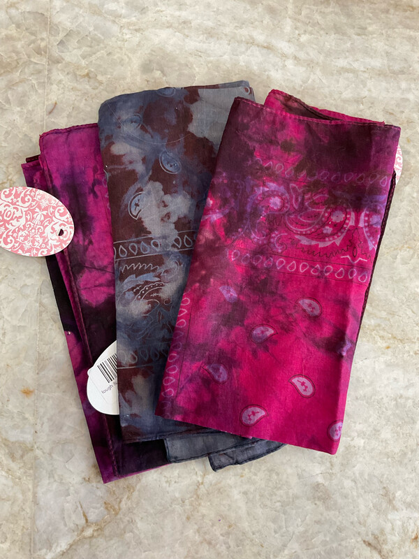 Rough &amp; Tumble Tie Dye Bandannas