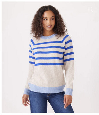 Karen Kane 4L89695 Stripe Sweater 