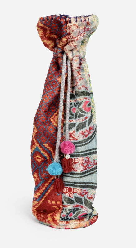 Johnny Was RH0723-O Syriah Wine Tote 