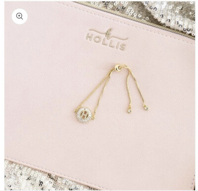 Hollis Glam Initial Bracelet Gold (K)