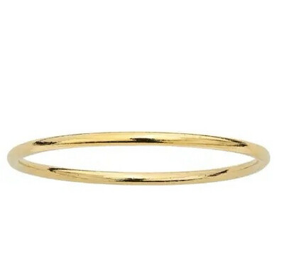 Nikki Smith RG-1009 Gold Fill Stackable Ring Plain