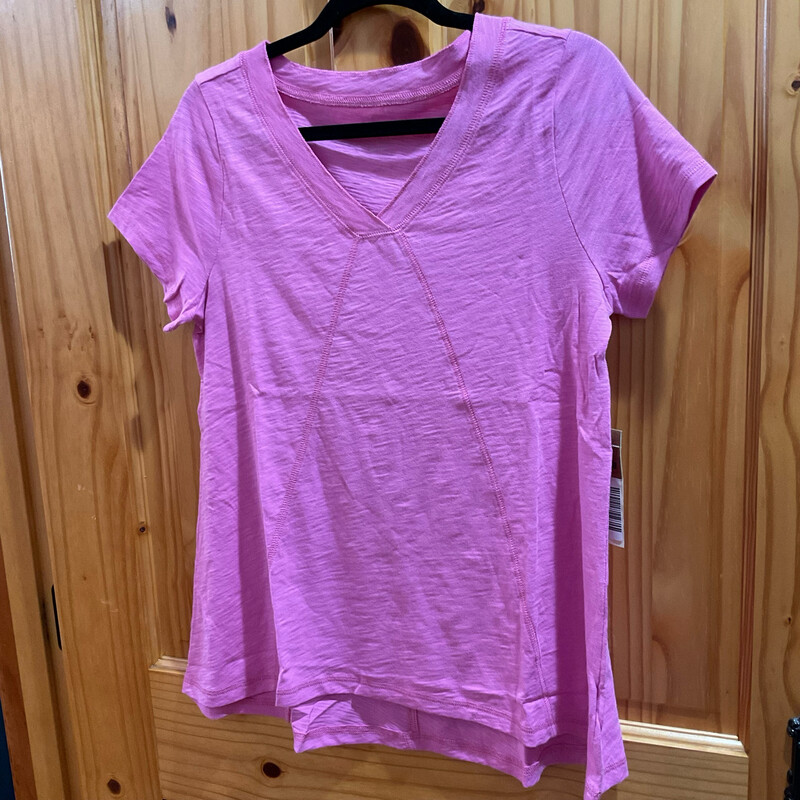 Habitat 10022 v-neck tunic/tee -Hibiscus