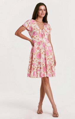 Another Love VCDR9214AMF Floral Boho Dress