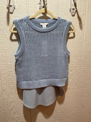 Design History BHS0312012 Sweater vest-baby blue