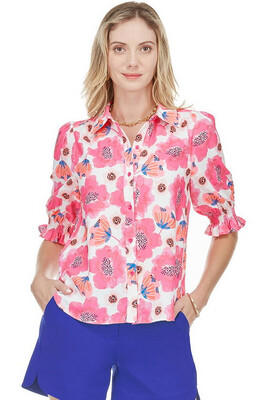 Jade 67C5013 Poppy Breeze Diana blouse