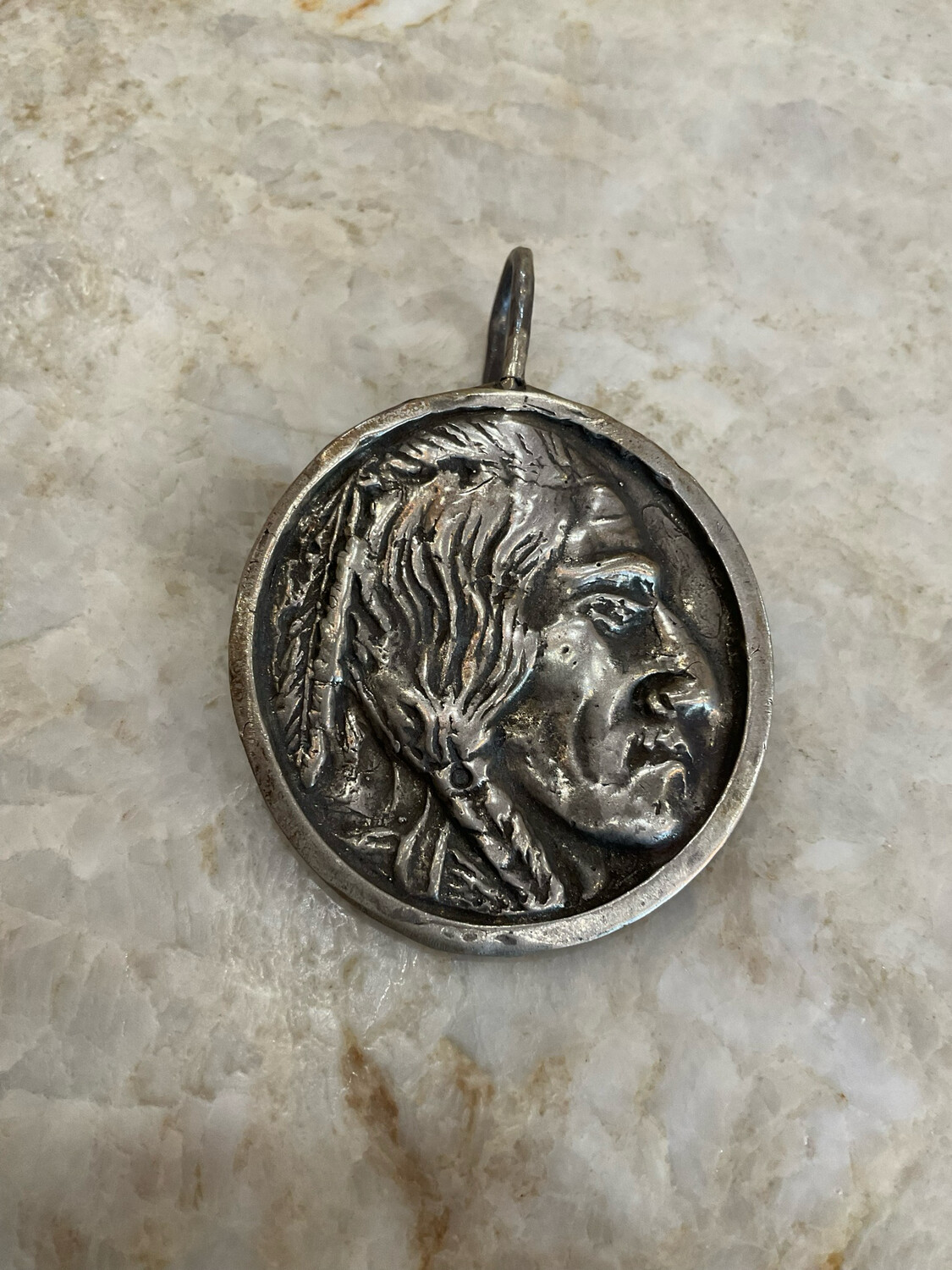 Love Tokens P008 SS Brave Pendant 