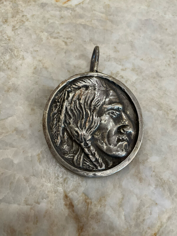 Love Tokens P008 SS Brave Pendant 