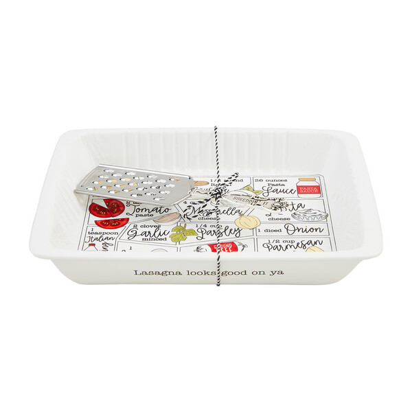 MudPie 48010127 Lasagna Recipe Baker 