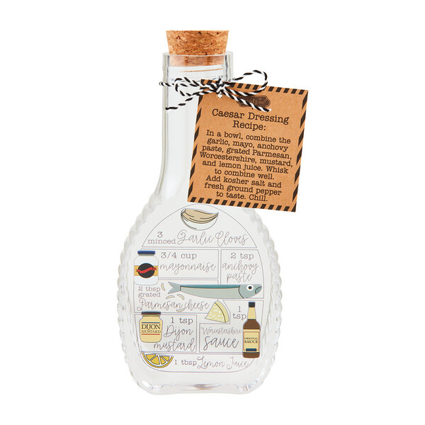 MudPie 40970049 Caesar Dressing Recipe Bottle