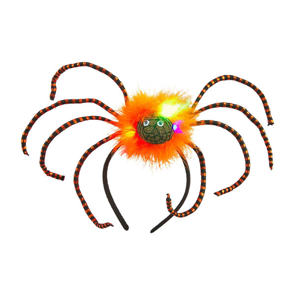 MudPie 10160169S Spider Light Up Headband