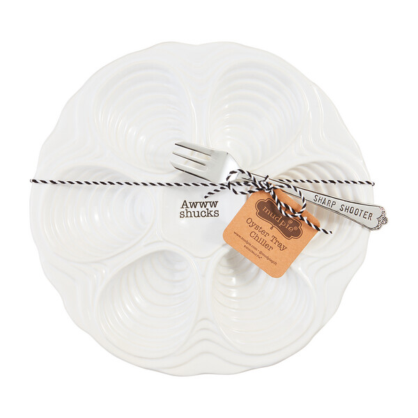 MudPie 40700649 Oyster Chiller Set