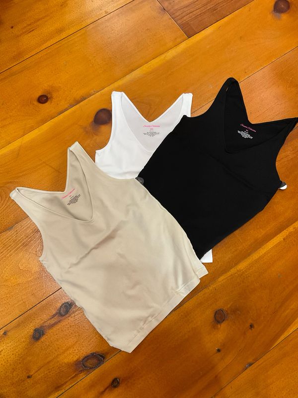 Suzette T3086SZ Double lined cami tank