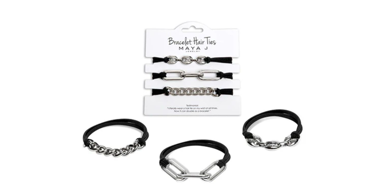 Maya J HTCLASSICPAK Bracelet Hair Ties