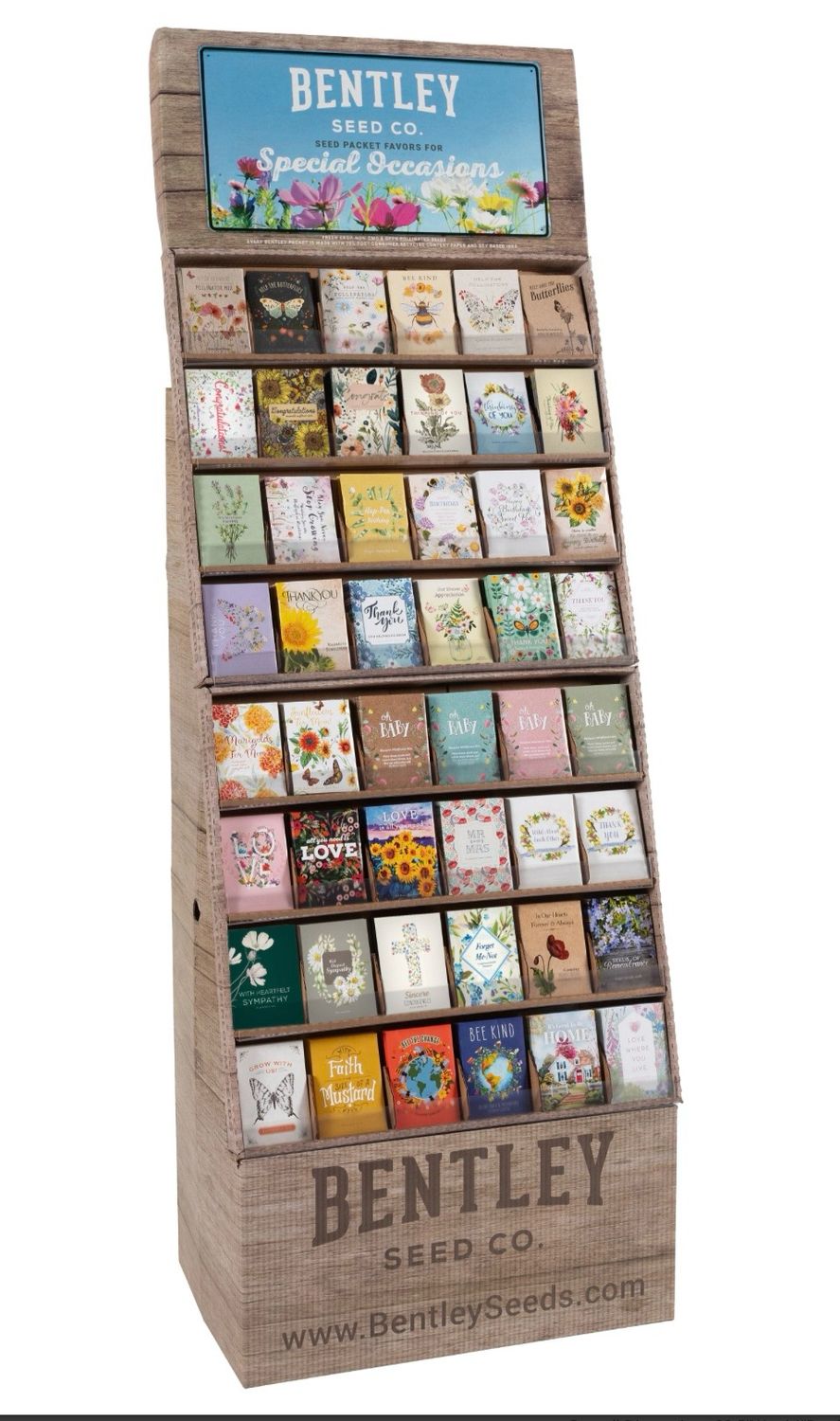 Bentley Seed Co. RD-500FV ASSORTED FAVOR SEED PACKETS