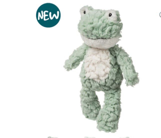 Mary Meyer Putty Nursery Mint Frog