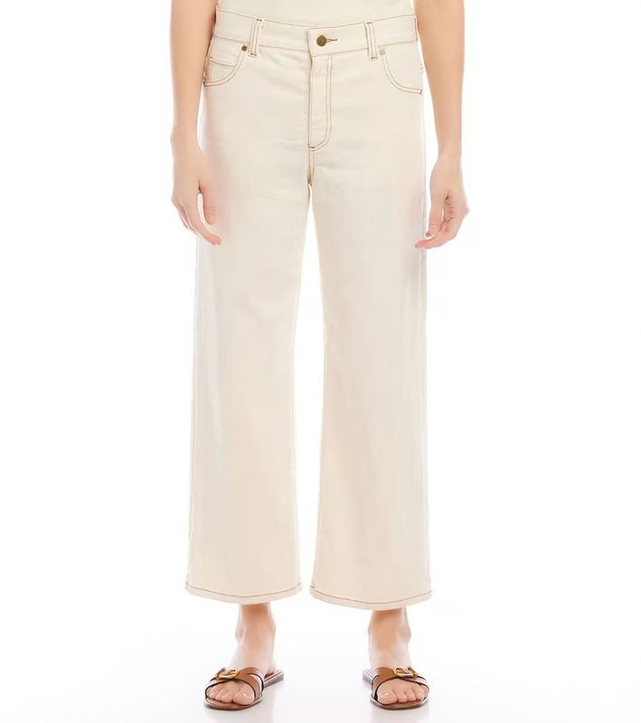 Karen Kane 2L16529 Cropped Jeans-natural