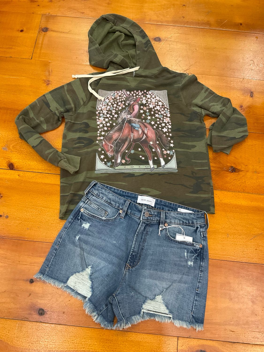 XOXO Star Rider LS Hoodie 