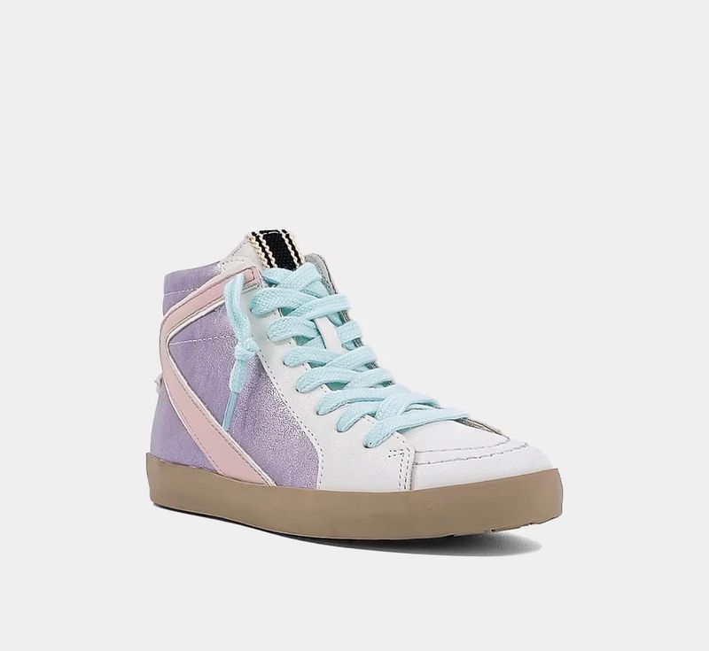 SHUSHOP Rooney Kids tennis shoe-met. purple