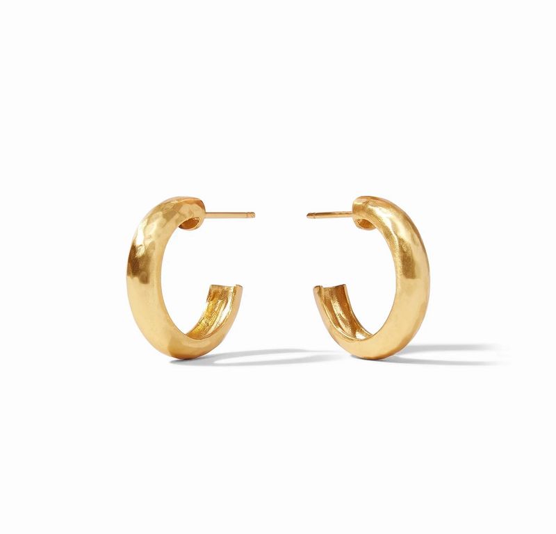 Julie Vos HP086G Havana Hoop Gold