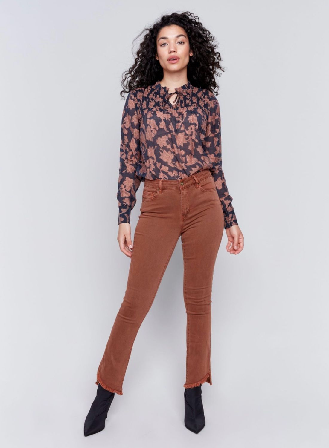 Charlie B C5429RR/618A Assymetr. Bootcut pant