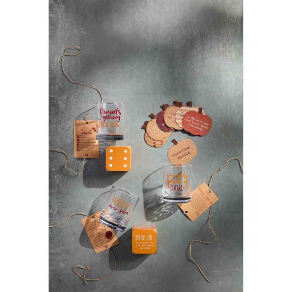 Mudpie 40190008 Friendsgiving Drinking Game