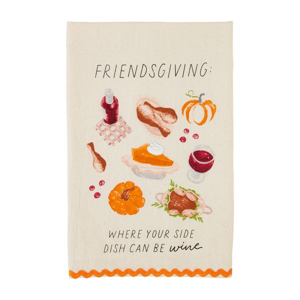 Mudpie 42170153 Thanksgiving Trim Towels