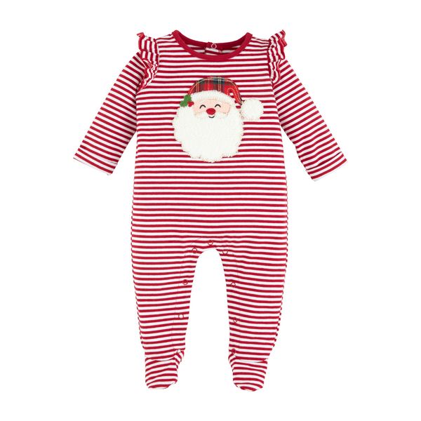 Mudpie 12150114 Girl Santa Sleeper