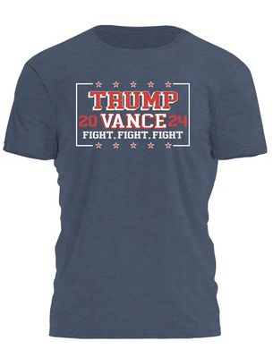 Freedom Trump Vance Fight Tee 2772 