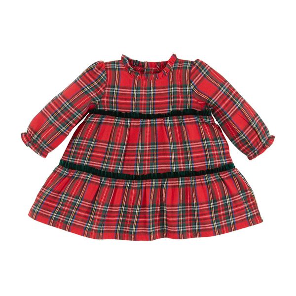 Mudpie 15000259 Tartan Tiered Dress