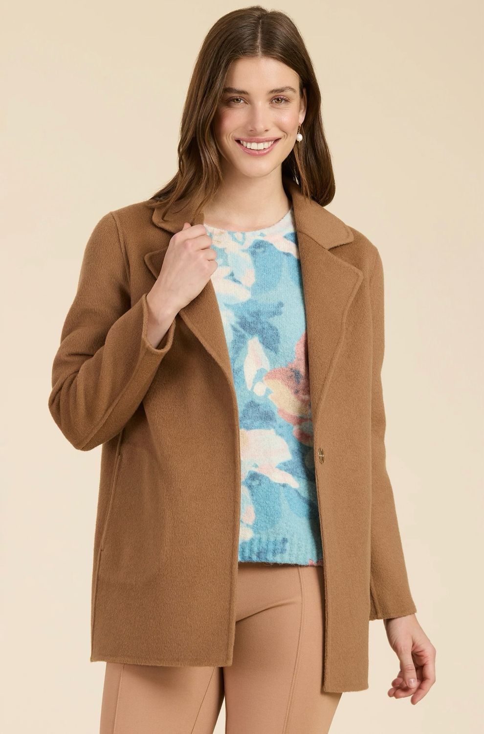 Tyler Boe 82013BB Shannon Camel Coat