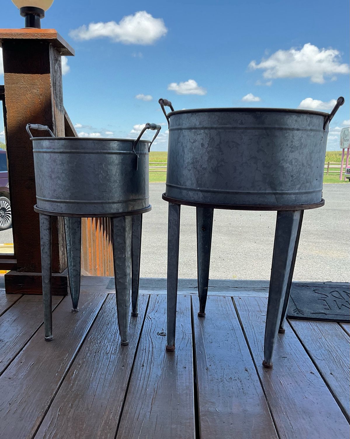 Wilco 10205 Set/2 Beverge Coolers On Stand 