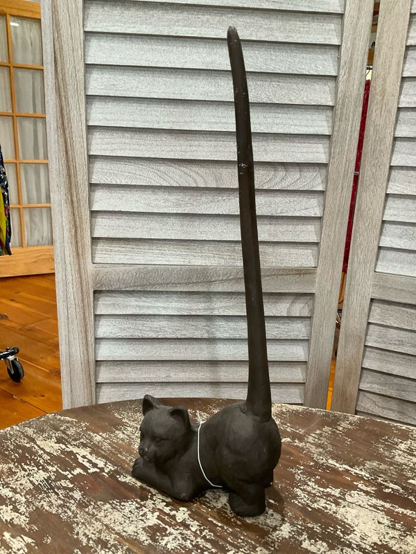 Peacock Park ET1678 Cat Doorstop 